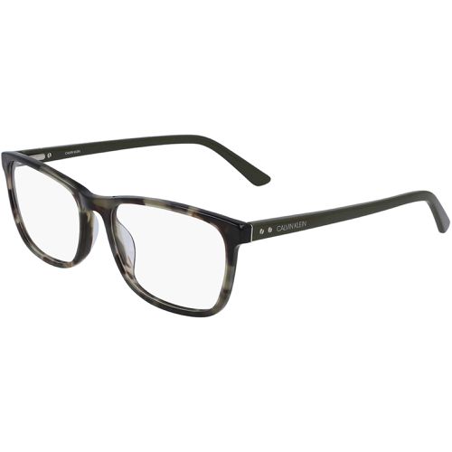 Men's Eyeglasses - Cargo Tortoise Square Frame / CK20511 396 - Calvin Klein - Modalova