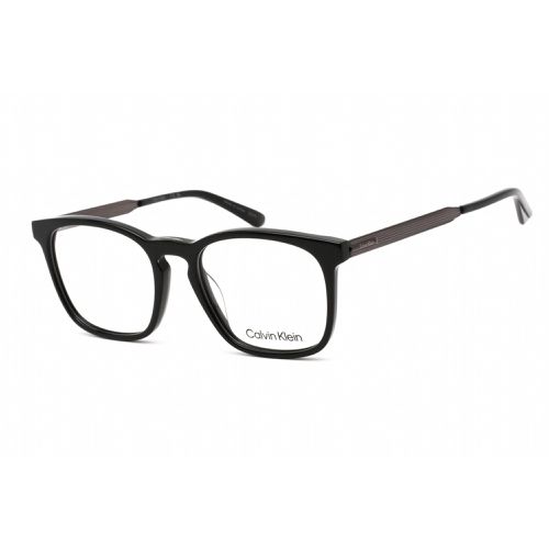 Men's Eyeglasses - Clear Lens Black Plastic Square Frame / CK22503 001 - Calvin Klein - Modalova