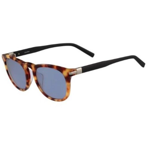 Men's Sunglasses - Light Havana Plastic Frame / CK4328SA 211 - Calvin Klein - Modalova
