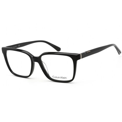 Women's Eyeglasses - Black Rectangular Acetate Full Rim / CK21520 001 - Calvin Klein - Modalova