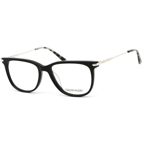 Women's Eyeglasses - Black Square Acetate Full Rim Frame/ CK19704 001 - Calvin Klein - Modalova