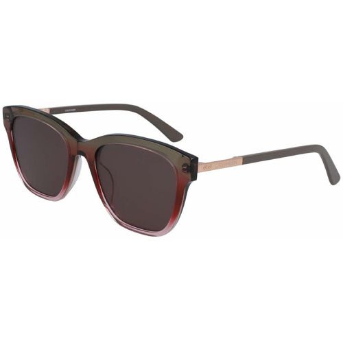 Women's Sunglasses - Crystal Taupe/Pink Grad / CK19524S 271 - Calvin Klein - Modalova