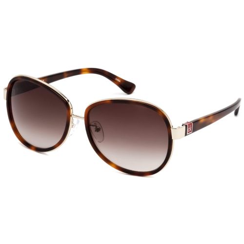 Women's Sunglasses - Dark Tortoise Frame Gradient Lens / CK1208SA 004 - Calvin Klein - Modalova