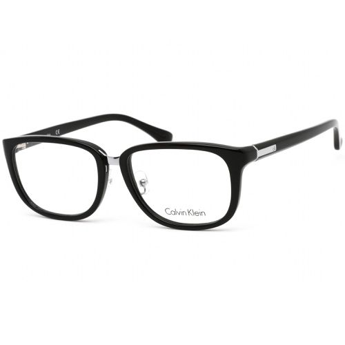Unisex Eyeglasses - Black Plastic Frame Clear Demo Lens / CK5846A 001 - Calvin Klein - Modalova