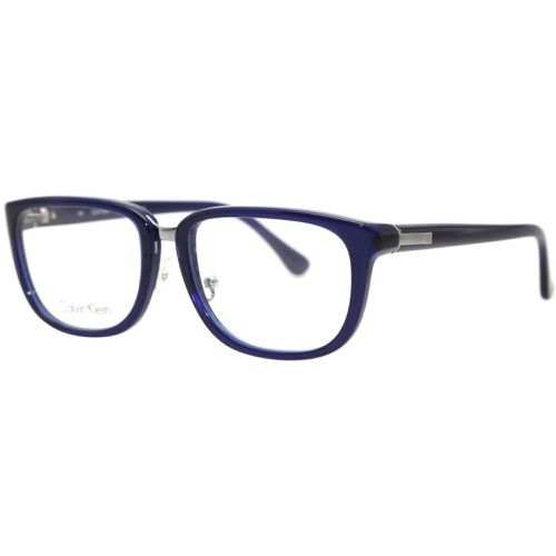 Unisex Eyeglasses - Dark Blue Square Frame / CK5846A 403 - Calvin Klein - Modalova