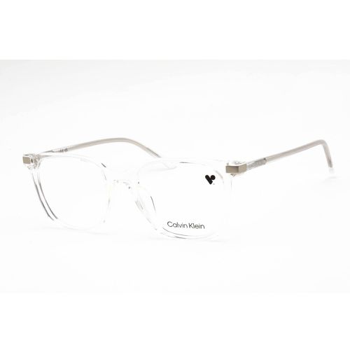 Unisex Eyeglasses - Full Rim Rectangular Crystal Plastic / CK 19530 971 - Calvin Klein - Modalova