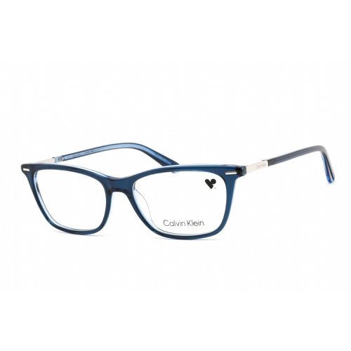 Unisex Eyeglasses - Full Rim Rectangular Blue Plastic Frame / CK22506 438 - Calvin Klein - Modalova