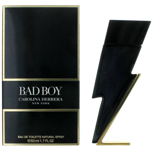 Men's Eau De Toilette Spray - Bad Boy with Alluring Notes, 1.7 oz - Carolina Herrera - Modalova