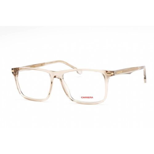 Men's Eyeglasses - Full Rim Crystal Nude Plastic Frame / 286 079U 00 - Carrera - Modalova