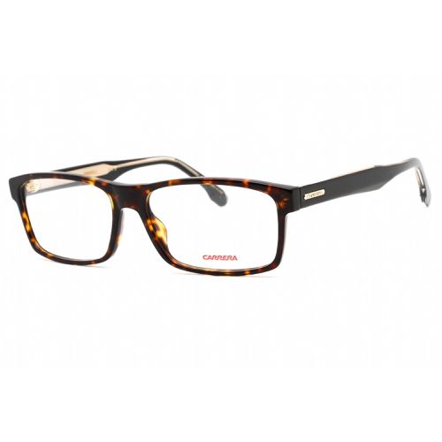 Men's Eyeglasses - Full Rim Havana Plastic Rectangular / 293 0086 00 - Carrera - Modalova