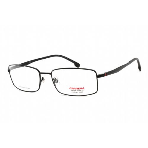 Men's Eyeglasses - Matte Black Stainless Steel Frame / 8855 0003 00 - Carrera - Modalova