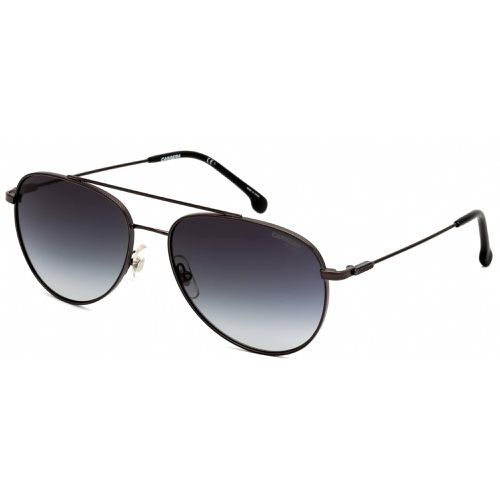 Men's Sunglasses - Dark Ruthenium Black Aviator Frame / 187/S 0V81 9O - Carrera - Modalova