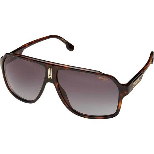 Men's Sunglasses - Full Rim Havana Plastic Square Shape Frame / 1030/S 0086 - Carrera - Modalova