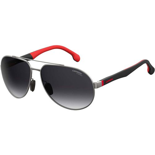 Men's Sunglasses - Semi Matte Dark Ruthenium Frame / 8025-S-0R80-9O-63-14-135 - Carrera - Modalova