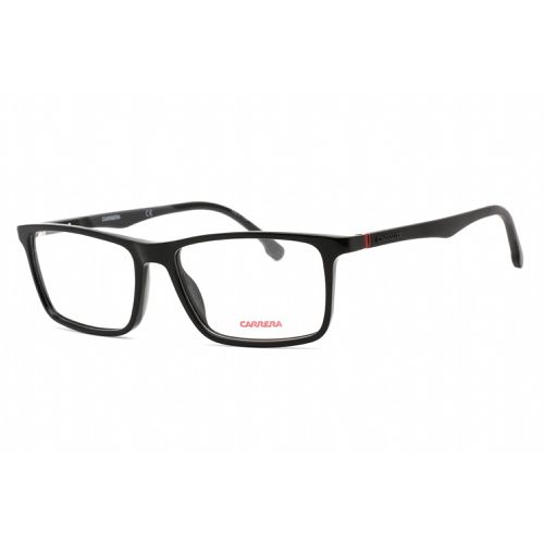 Unisex Eyeglasses - Full Rim Black Plastic Rectangular Frame / 8828/V 0807 00 - Carrera - Modalova