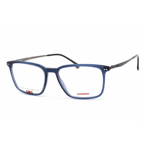 Unisex Eyeglasses - Full Rim Blue Plastic Rectangular / 8859 0PJP 00 - Carrera - Modalova