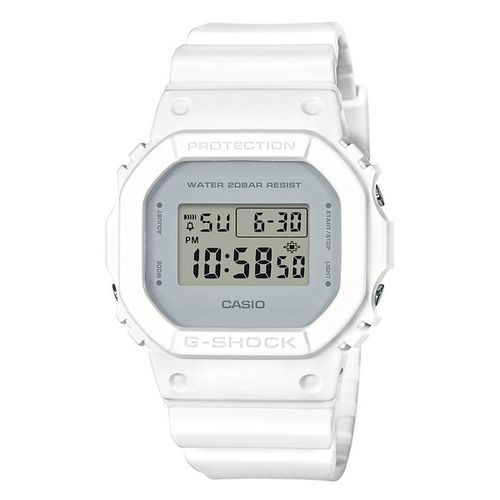 DW5600CU-7 Men's G-Shock Digital Grey Dial Alarm Dive Watch - Casio - Modalova