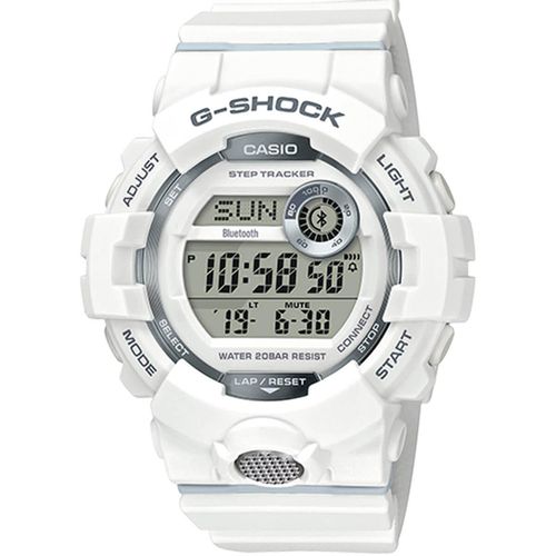 Men's Digital Watch - G-Shock White Resin Strap Dive / GBD800-7 - Casio - Modalova