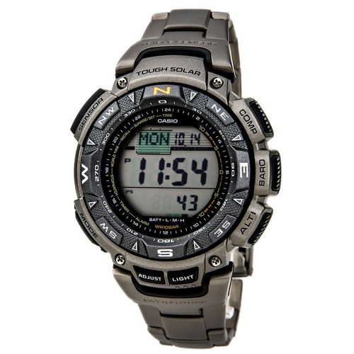 PAG240T-7 Men's Pathfinder Solar Power Digital Compass Watch - Casio - Modalova