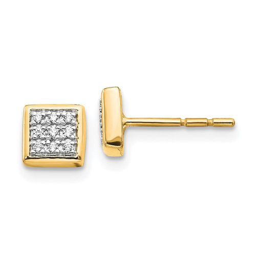 K Diamond Post Earrings - Jewelry - Modalova