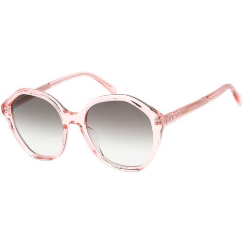 Women's Sunglasses - Gradient Lens Pink Plastic Square Frame / CL40201U 72B - Celine - Modalova