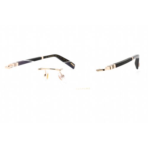 Women's Eyeglasses - Rimless Light Rose Gold Metal Rectangular / VCHF58 0301 - Chopard - Modalova
