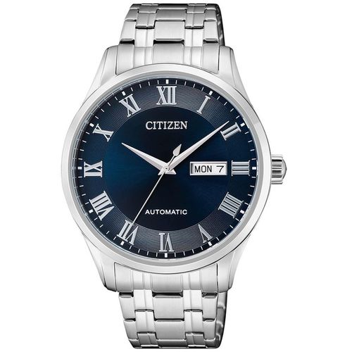 Men's Automatic Watch - Mechanical Blue Dial Silver Bracelet / NH8360-80L - Citizen - Modalova