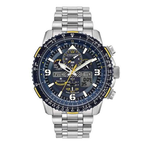 Men's Chronograph Watch - Promaster Skyhawk A-T Steel Bracelet / JY8078-52L - Citizen - Modalova
