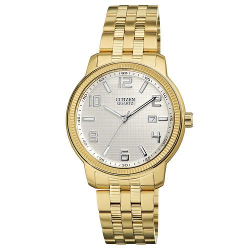 BI0992-51A Women's Quartz White Dial Gold Plated Steel Bracelet Watch - Citizen - Modalova