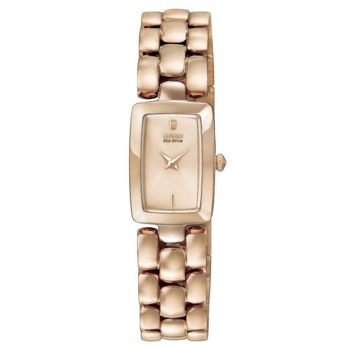 EG2903-51Q Women's Jolie Eco-Drive Rose Gold Tone Bracelet Watch - Citizen - Modalova