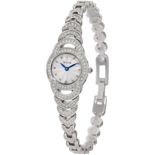 L139 Women's Dress Quartz Silver Dial Crystal Watch - Bulova - Modalova