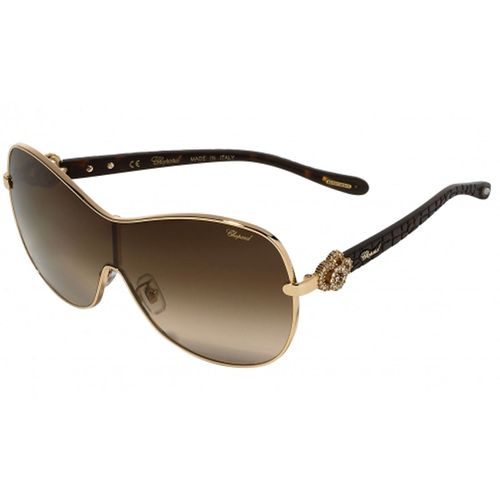 Women's Sunglasses - Shiny Rose Gold Metal Frame / SCHC25S-0300-99-0-135 - Chopard - Modalova