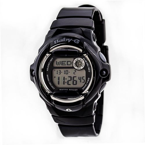 Women's Dive Watch - Baby-G Grey Digital Dial Resin Strap / BG169R-1 - Casio - Modalova