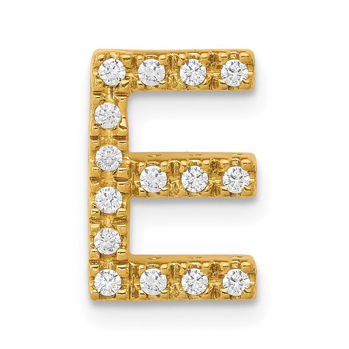 K Diamond Initial E Charm - Jewelry - Modalova