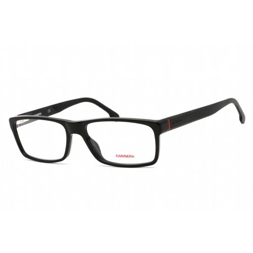 Unisex Eyeglasses - Black Plastic Rectangular Frame / 8852 0807 00 - Carrera - Modalova
