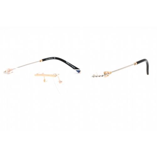 Men's Eyeglasses - Rimless Shiny Gold/Silver Titanium Frame / PC75098 C03 - Charriol - Modalova