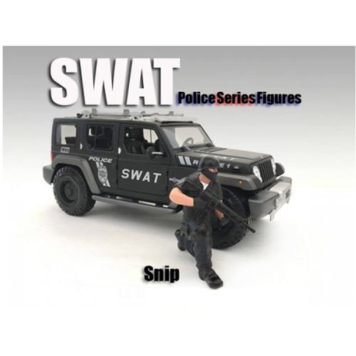 Figure - SWAT Team Snip For 1:24 Scale Models Blister Pack 2 inch - American Diorama - Modalova