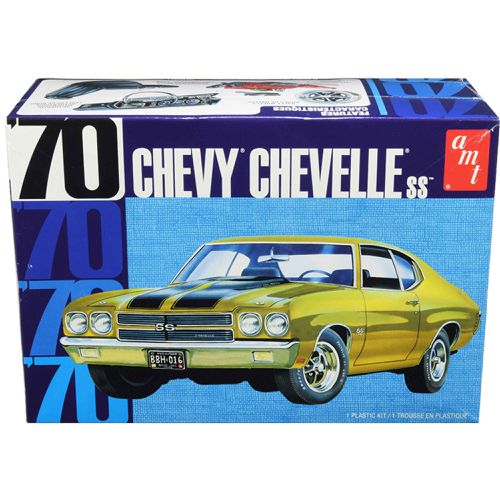 Scale Model Kit - Skill 2 1970 Chevrolet Chevelle SS Chrome Plated Parts - AMT - Modalova