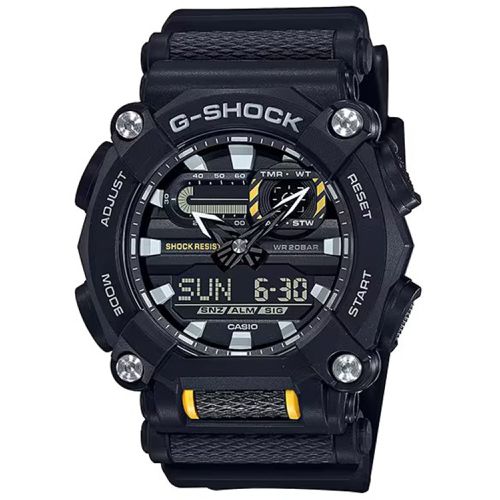 Men's Watch - G-Shock Ana-Digi World Timer Black Dial Resin Strap / GA900-1A - Casio - Modalova