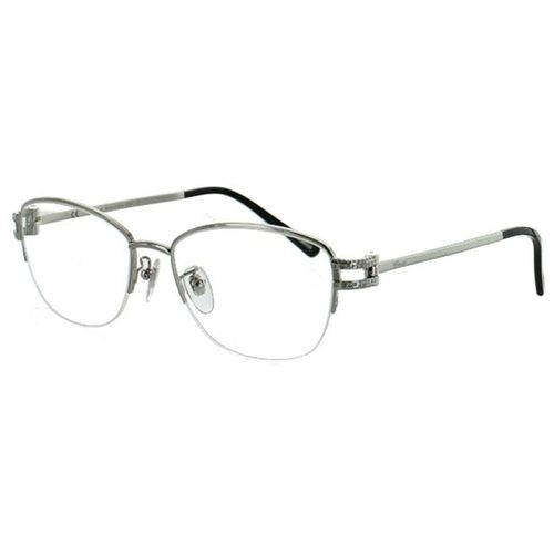 Women's Eyeglasses - Shiny Palladium Frame Demo Lens / VCHB52G-0579-54-18-140 - Chopard - Modalova