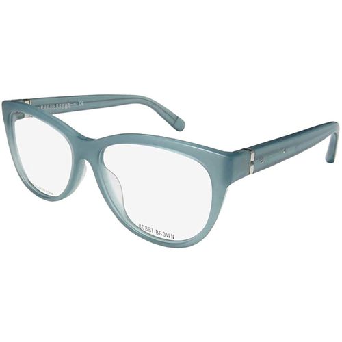 Women's Eyeglasses - The Lily Matte Aqua Acetate Frame / 0FY4-54-15-135 - Bobbi Brown - Modalova
