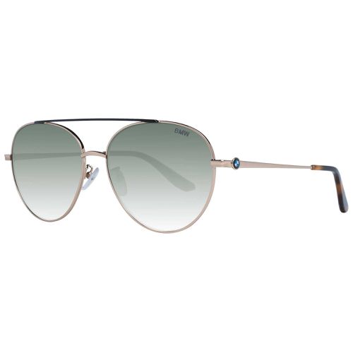 Unisex Sunglasses - Green Gradient Lens Metal Full Rim Aviator Frame / BW0006 28P - BMW - Modalova