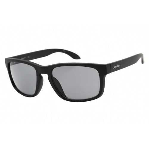 Unisex Sunglasses - Smoke Lens Rectangular Frame / CK19566S 001 - Calvin Klein - Modalova