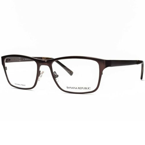 Men's Eyeglasses - Elliot Matte Brown Frame / Elliot-0EV7-52-17-140 - Banana Republic - Modalova