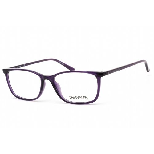 Women's Eyeglasses - Rectangular Crystal Dark Purple Frame / CK19512 501 - Calvin Klein - Modalova