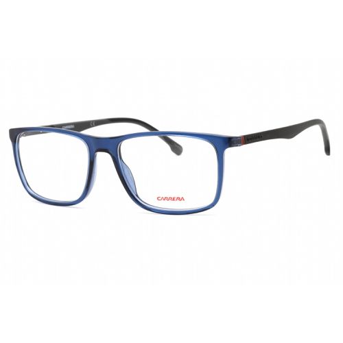 Unisex Eyeglasses - Full Rim Blue Plastic Rectangular / 8862 0PJP 00 - Carrera - Modalova