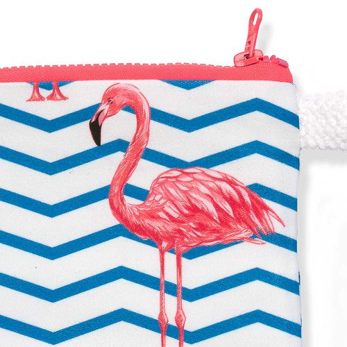 Summer Beach Clutch Pink Flamingos - Nissea - Modalova