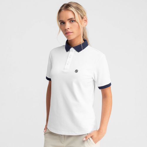 Polo Piqué de Golf para Mujer Valderrama White - SIROKO - Modalova