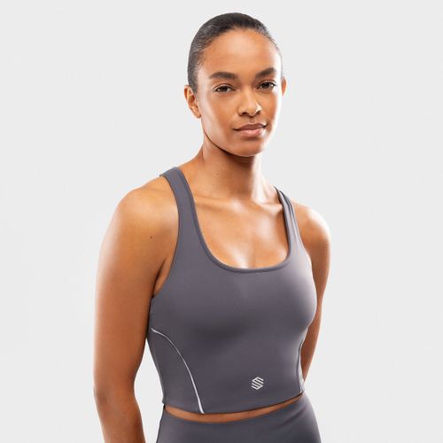 Sujetador de running sujeción media Angkor Dark Gray - Siroko - Modalova