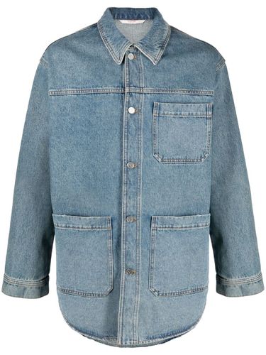 VALENTINO - Denim Shirt - Valentino - Modalova